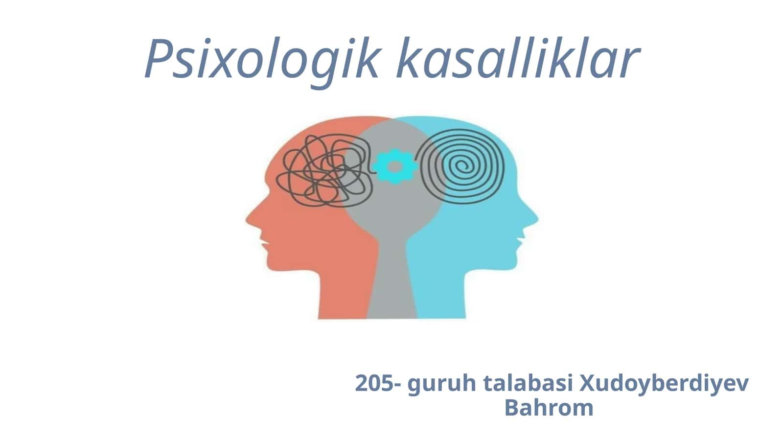 Psixologik kasalliklar 1