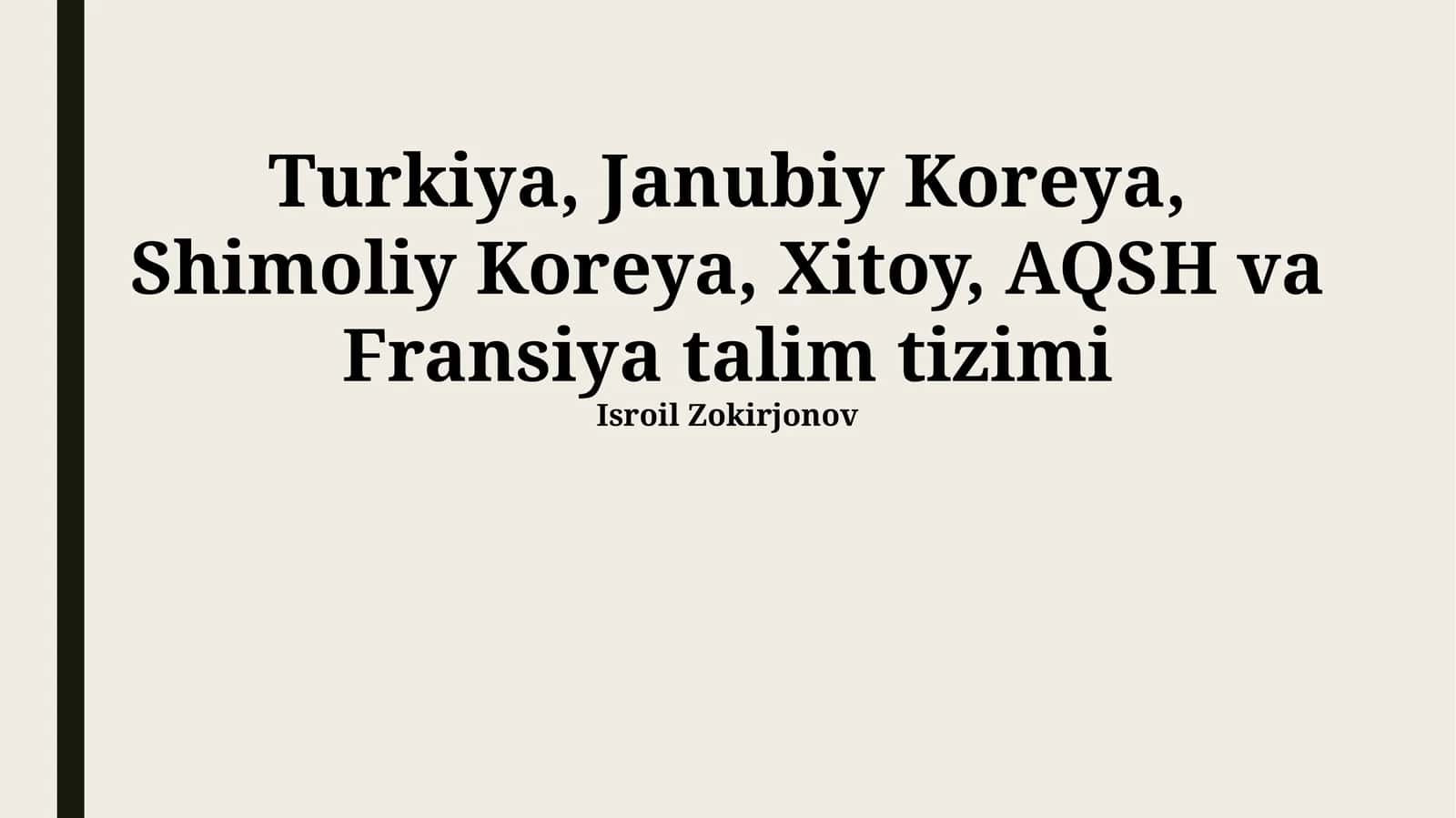 Fransiya ta'lim tizimi 1