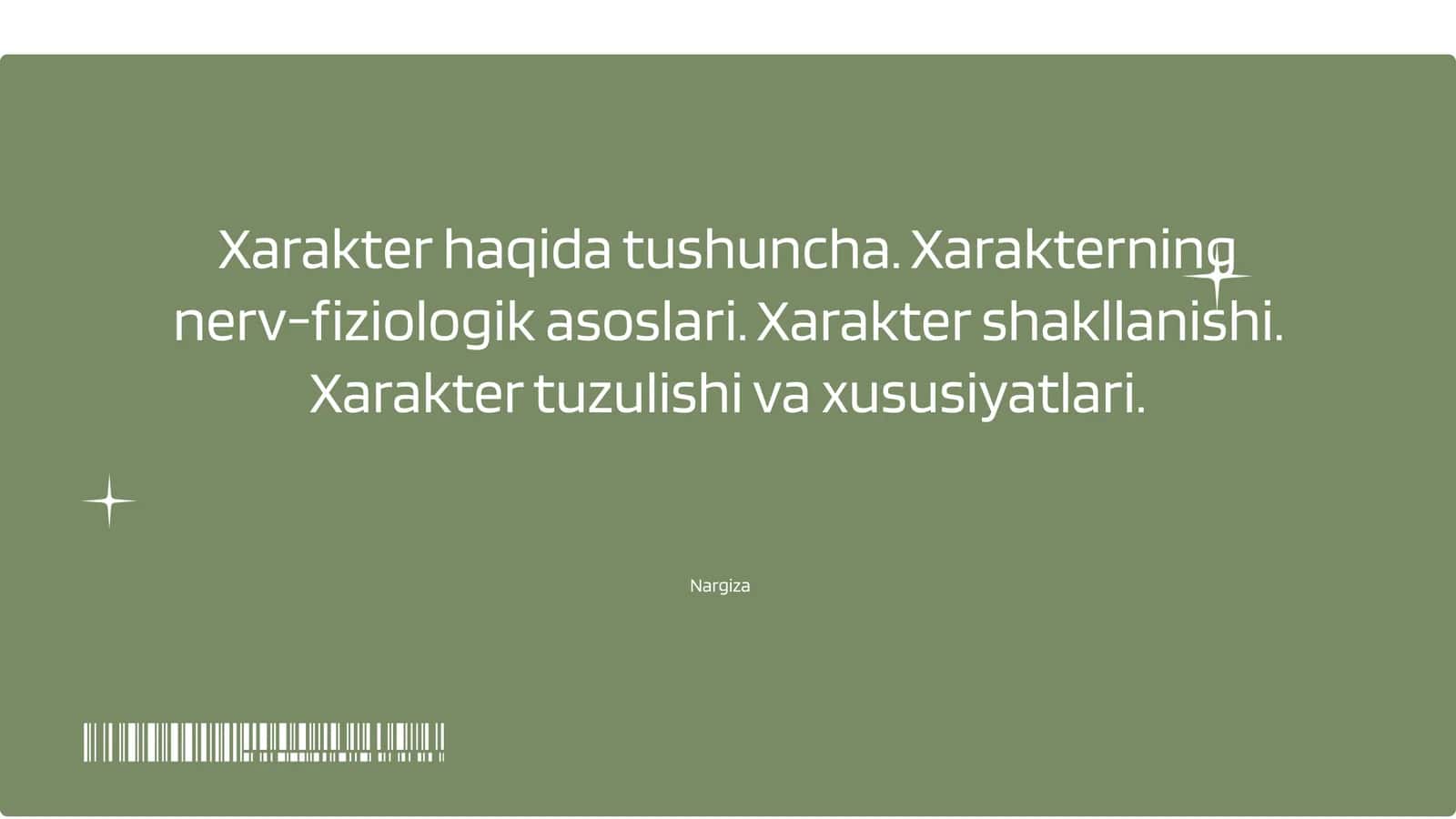 Nargiza 1