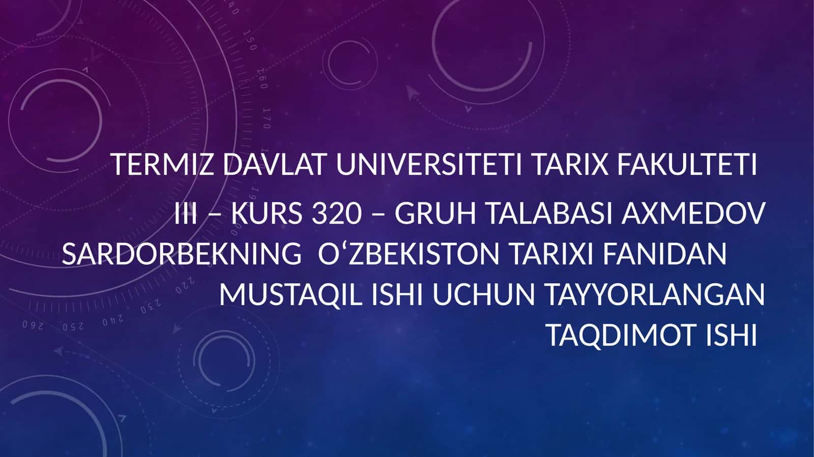 Turkiston muxtoriyati milliy davlatchilikningdastlabkitajribasi 1