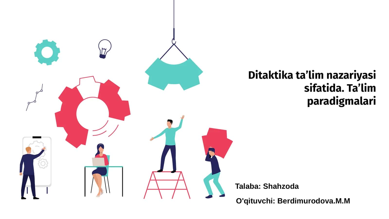 Ditaktika taʼlim nazariyasi sifatida. Taʼlim paradigmalari 1