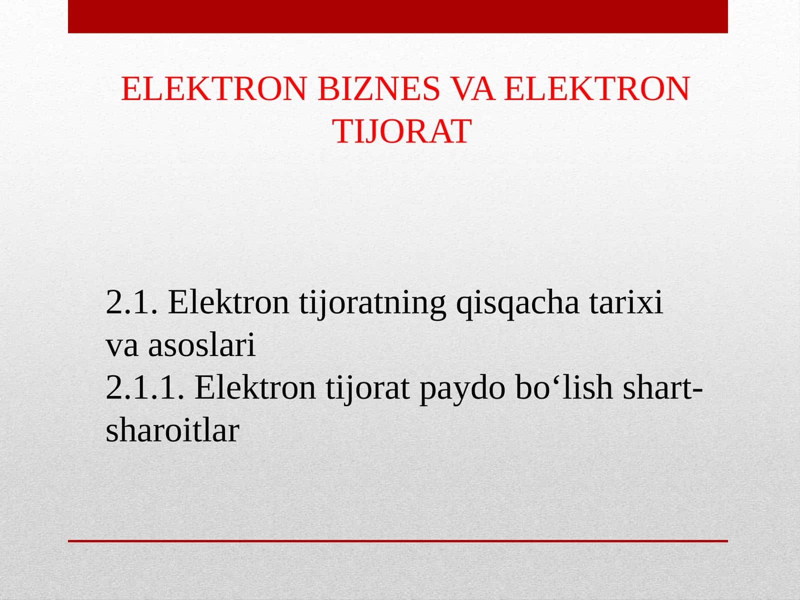 Elektrontijoratning qisqacha tarixi va asoslari 1