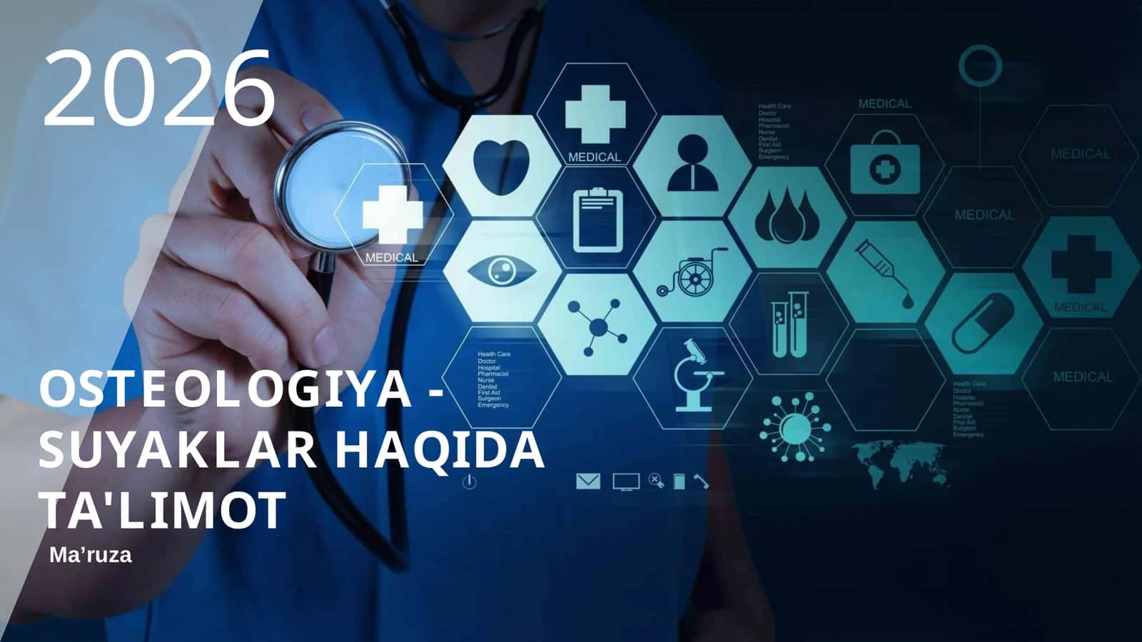OSTEOLOGIYA - SUYAKLAR HAQIDA TA'LIMOT 1