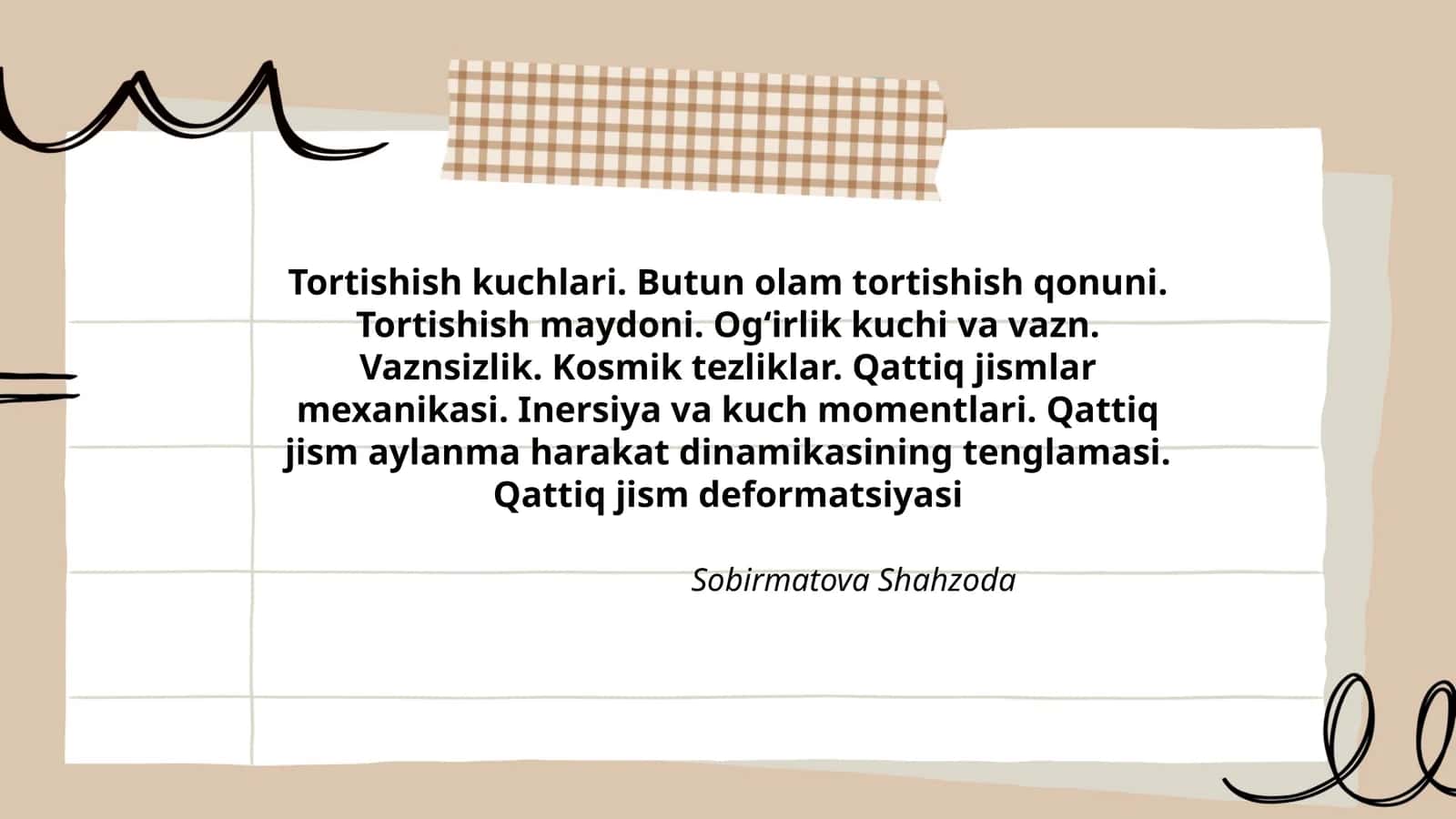 Tortishish kuchlari 1