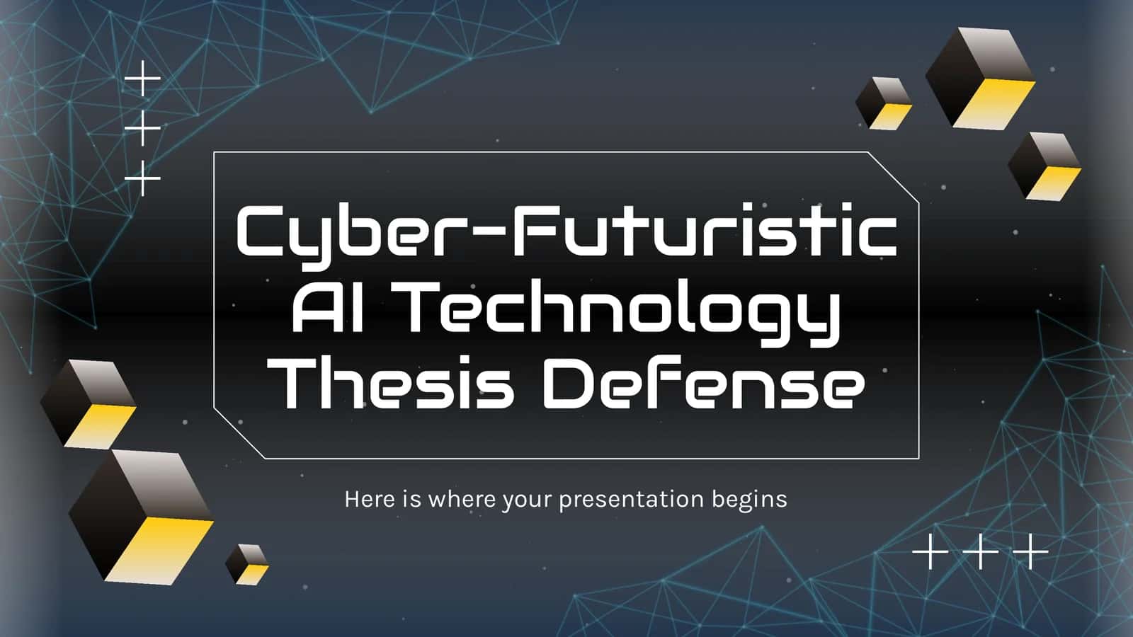 Cyber-Futuristic AI Technology Thesis Defense 1
