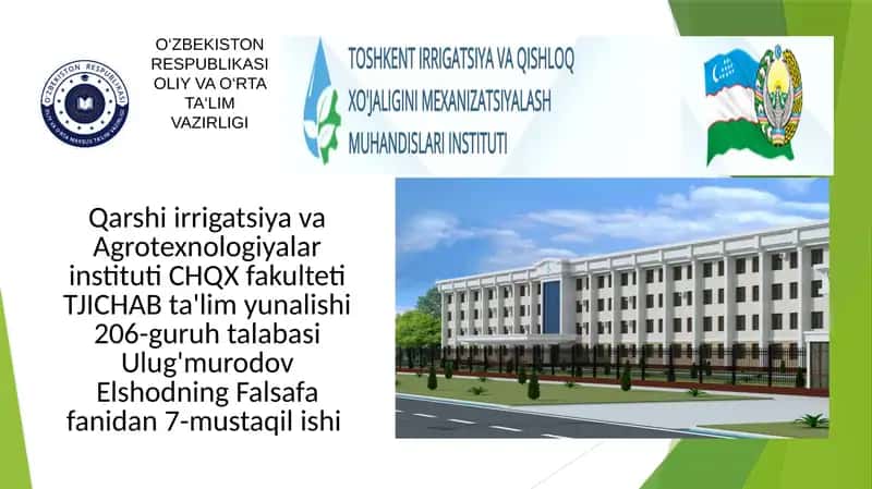 Falsafa Fanining Predmeti, Mazmuni va Jamiyatdagi Roli 1