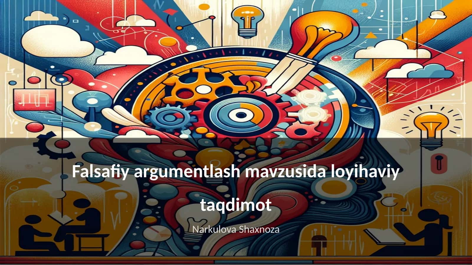 Falsafiy argumentlash mavzusida loyihaviy taqdimot 1
