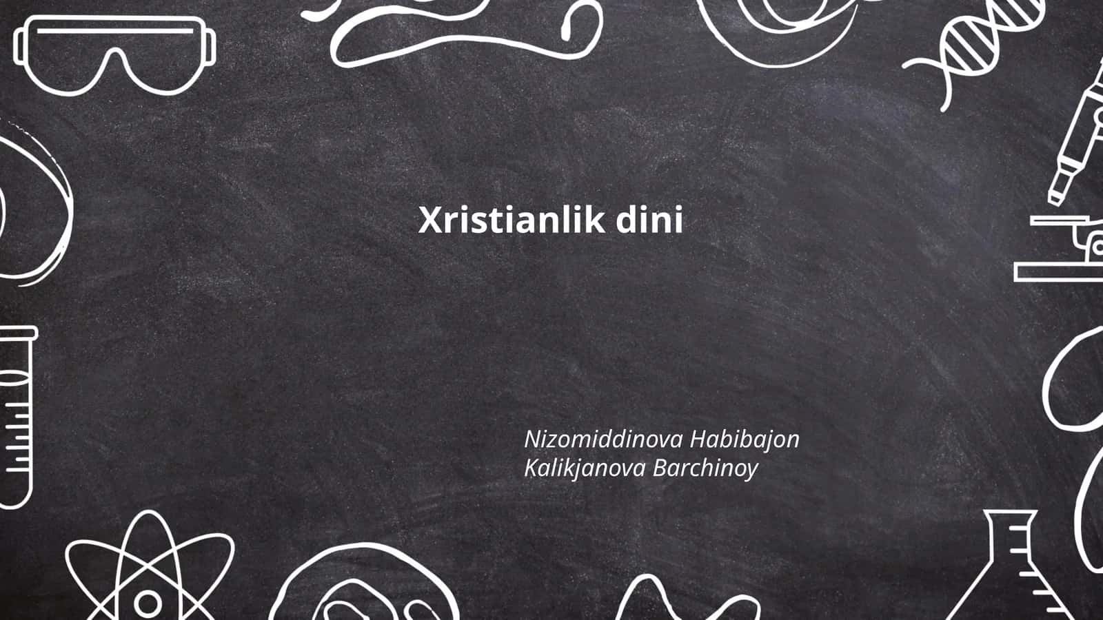 Xristianlik dini 1