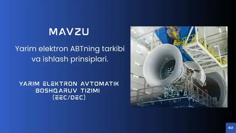 Yarim elektron ABTning tarkibi va ishlash prinsiplari 1