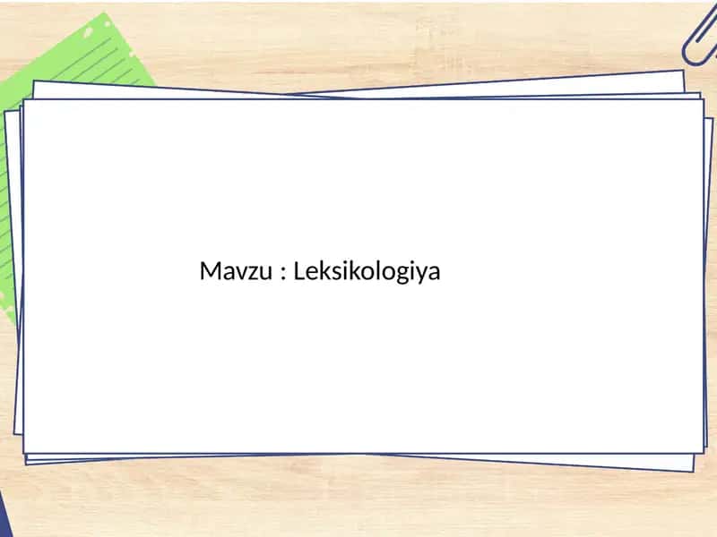 Leksikologiya 1