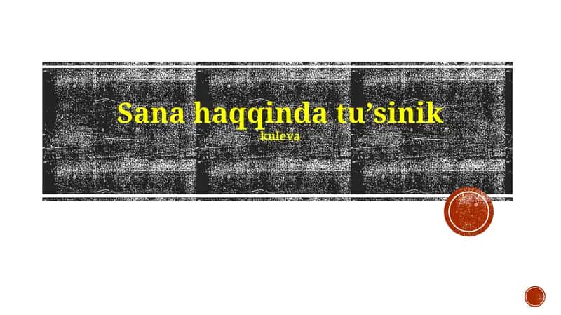 Shaxsiy qásiyetler 1