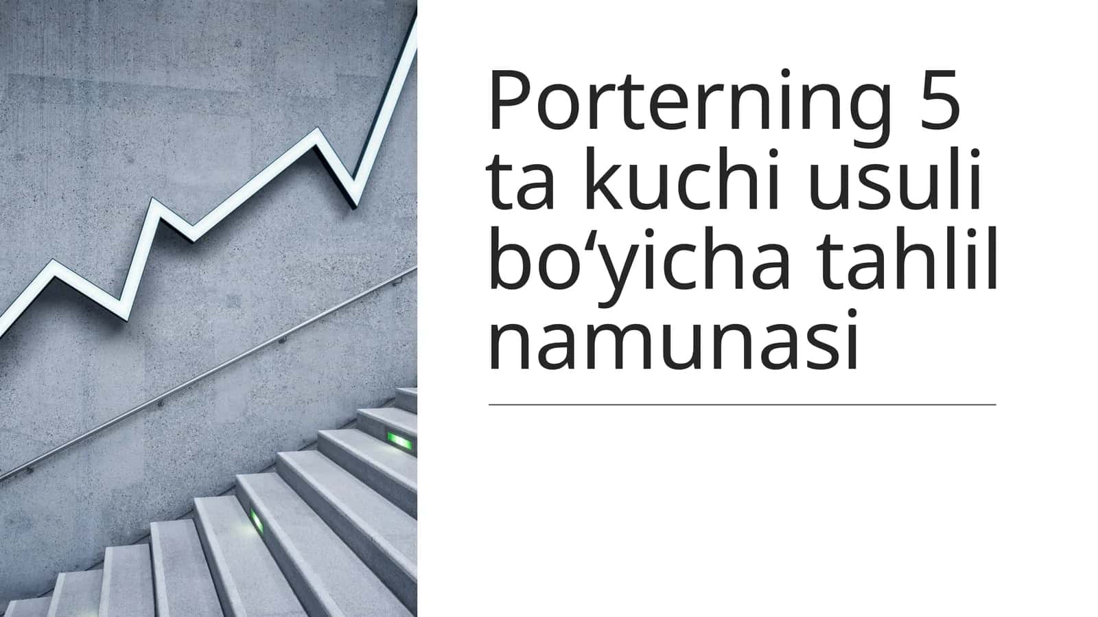 Porterning 5 takuchi usulib o‘yicha tahlilnamunasi 1
