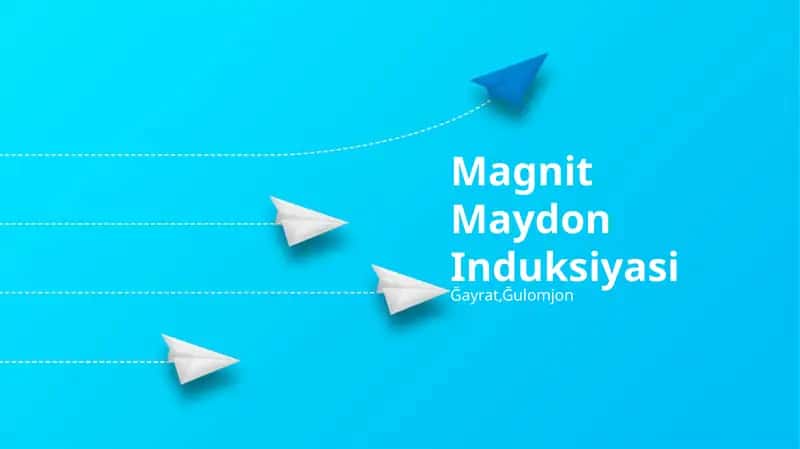 Magnit Maydon Induksiyasi 1