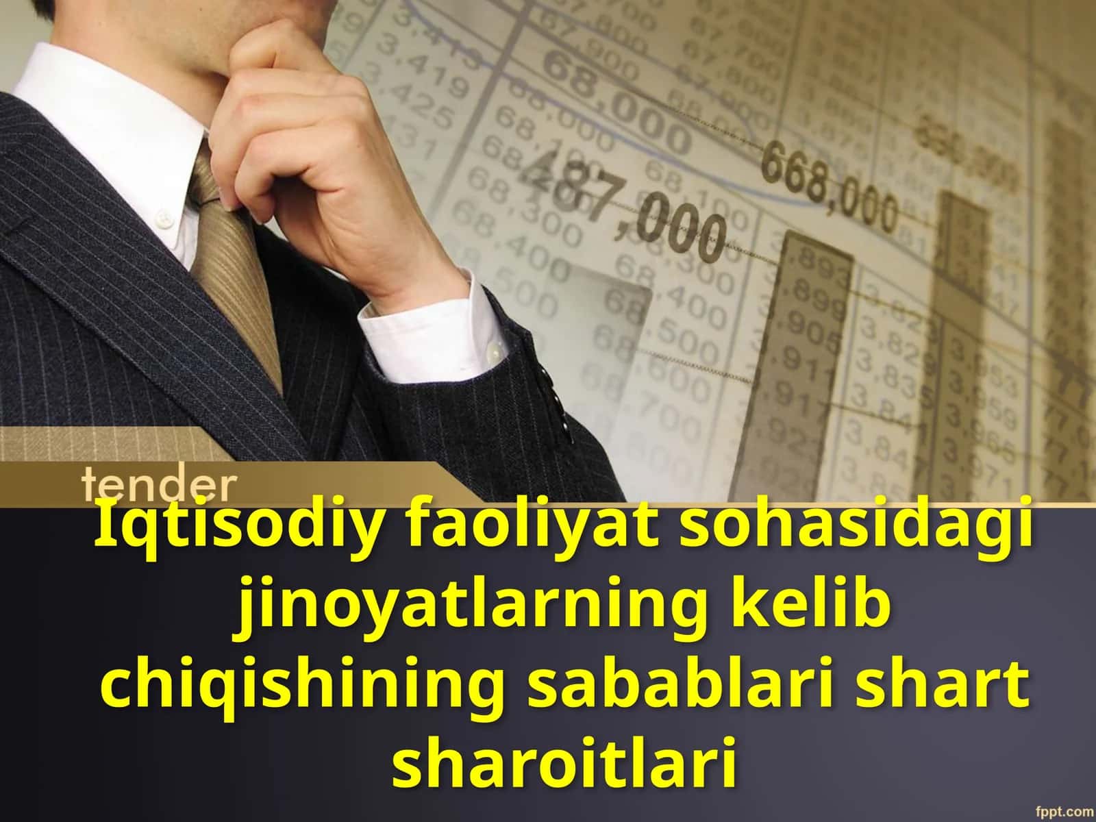 Iqtisodiy faoliyat sohasidagi jinoyatlarning kelib chiqishi 1