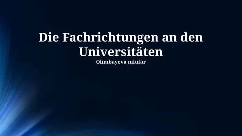 Ingenieurwissenschaften in Deutschland 1