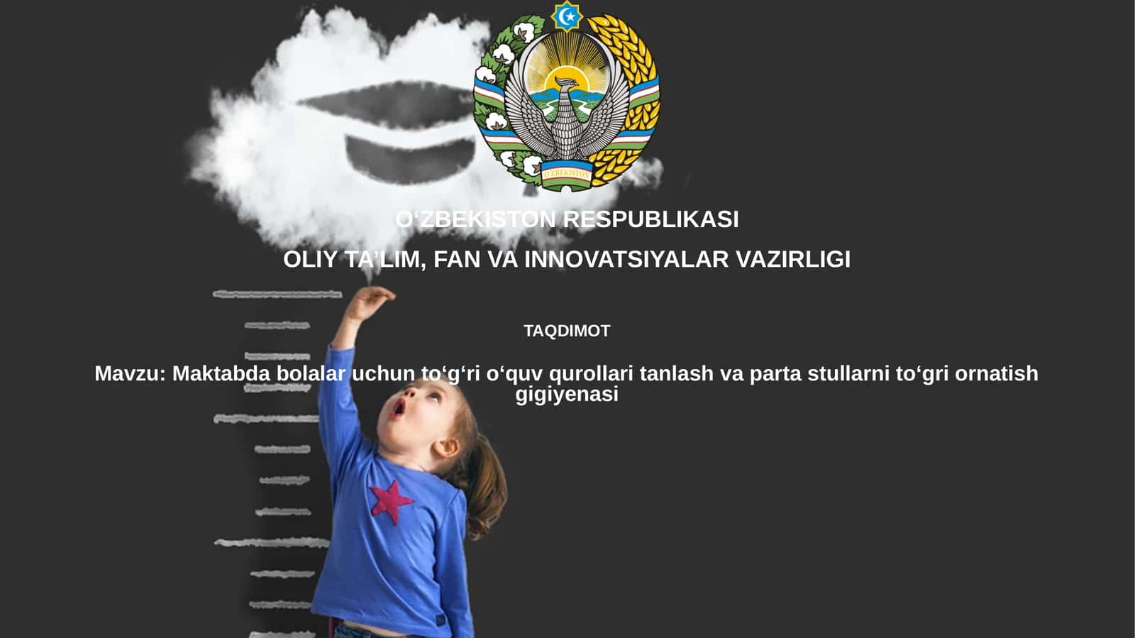 Maktabdagi bolalar uchun gigiyena qurollari 1