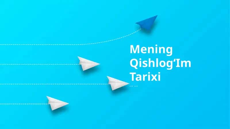 Mening QishlogʻIm Tarixi 1