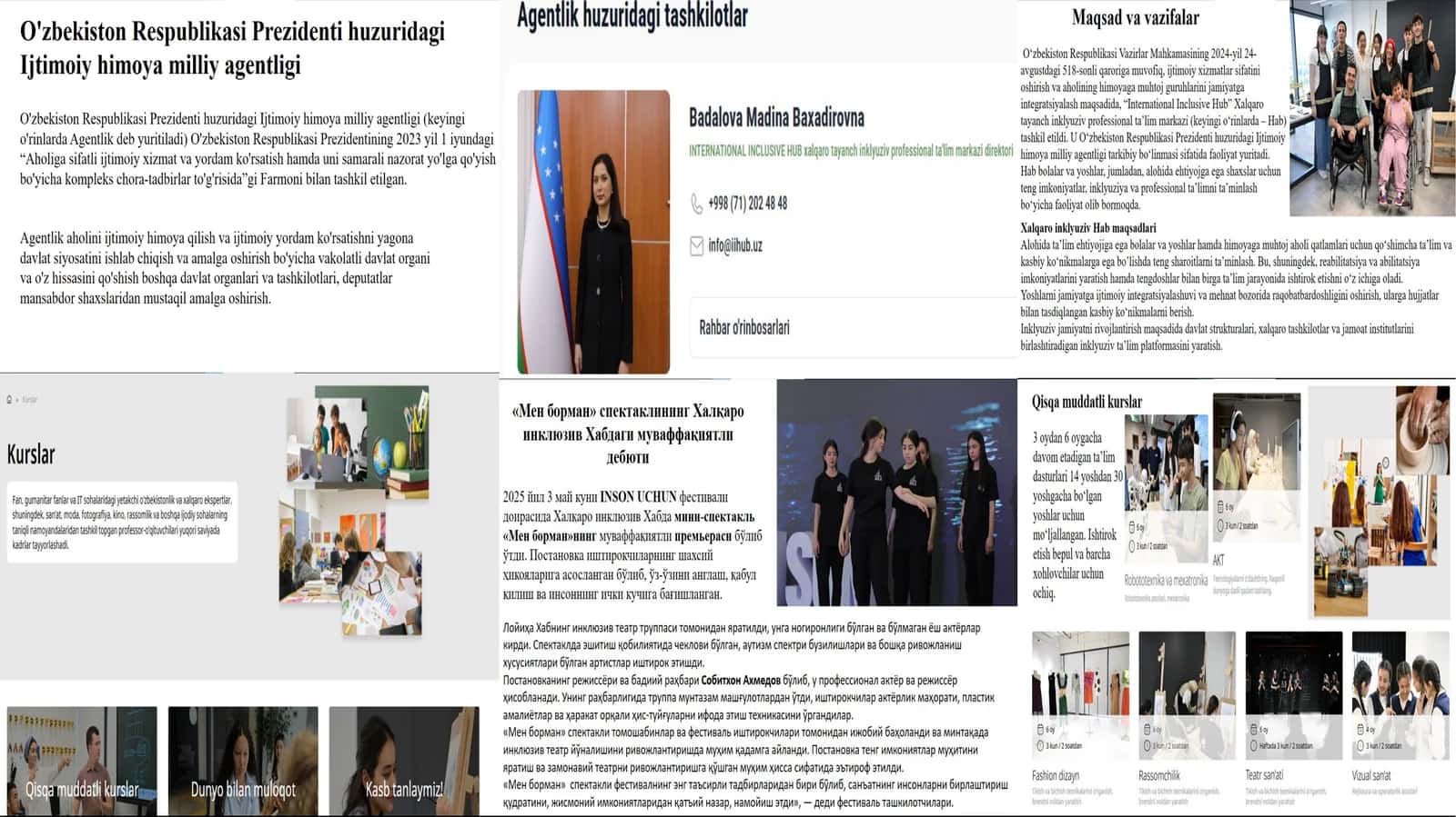 O'zbekiston Respublikasi Prezidenti huzuridagi Ijtimoiy himoya milliy agentligi 1