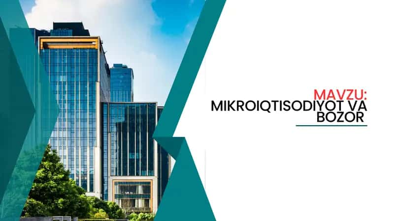 MIKROIQTISODIYOT VA BOZOR 1