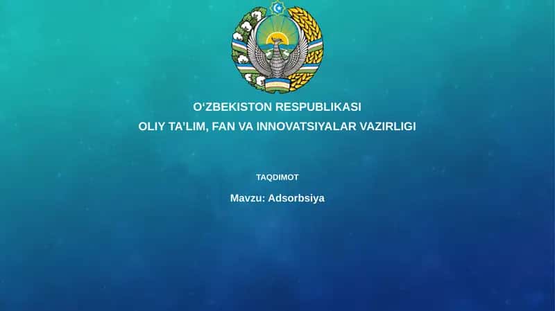 Adsorbsiya: Ta'rif va Turlari 1