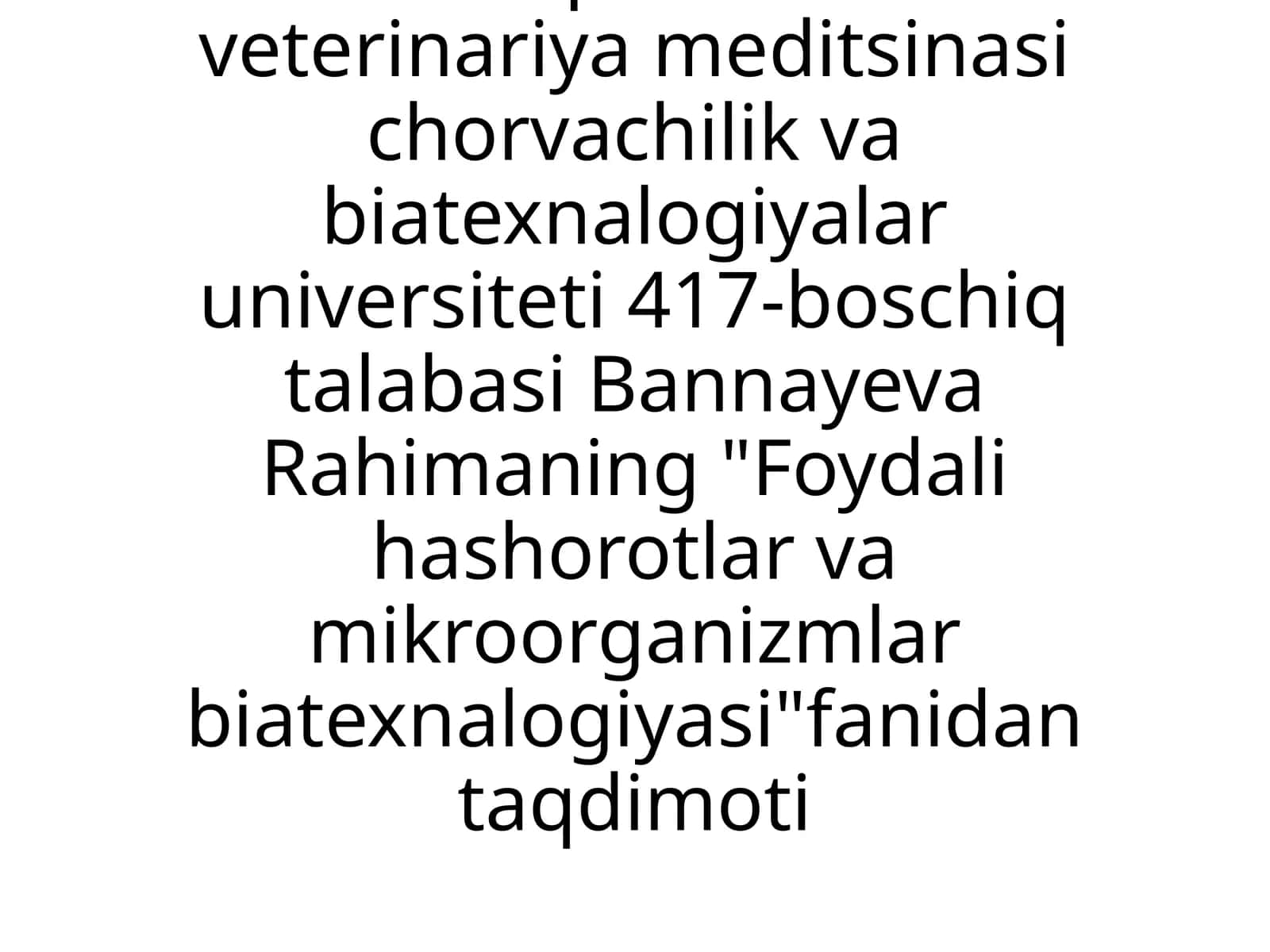 Kartoshka ekinlarizari zarar kunandalar va endomafaglari 1