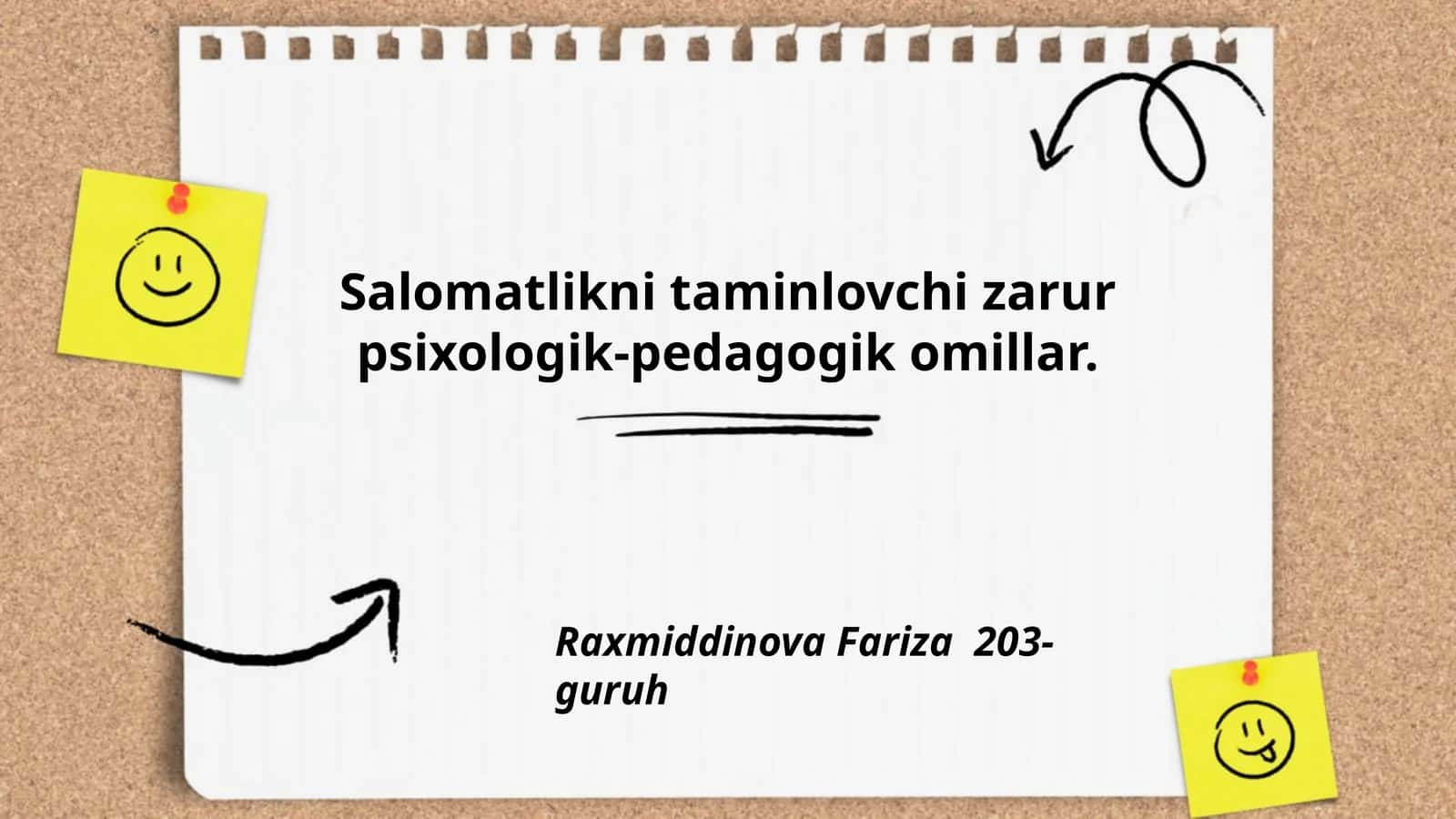 Salomatlikni taminlovchi zarur psixologik-pedagogik omillar 1