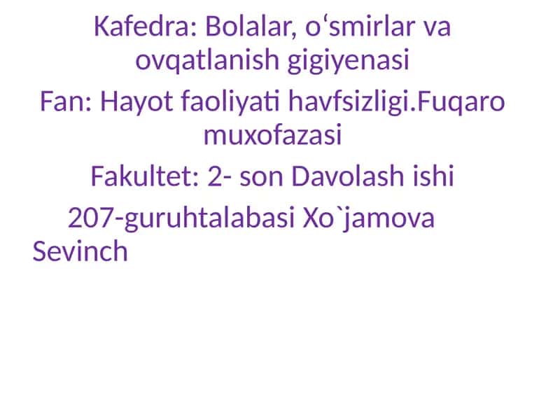 Fuqaro muhofazasi tibbiyot xizmati, vazifasi, tashkiliy tamoyillar 1