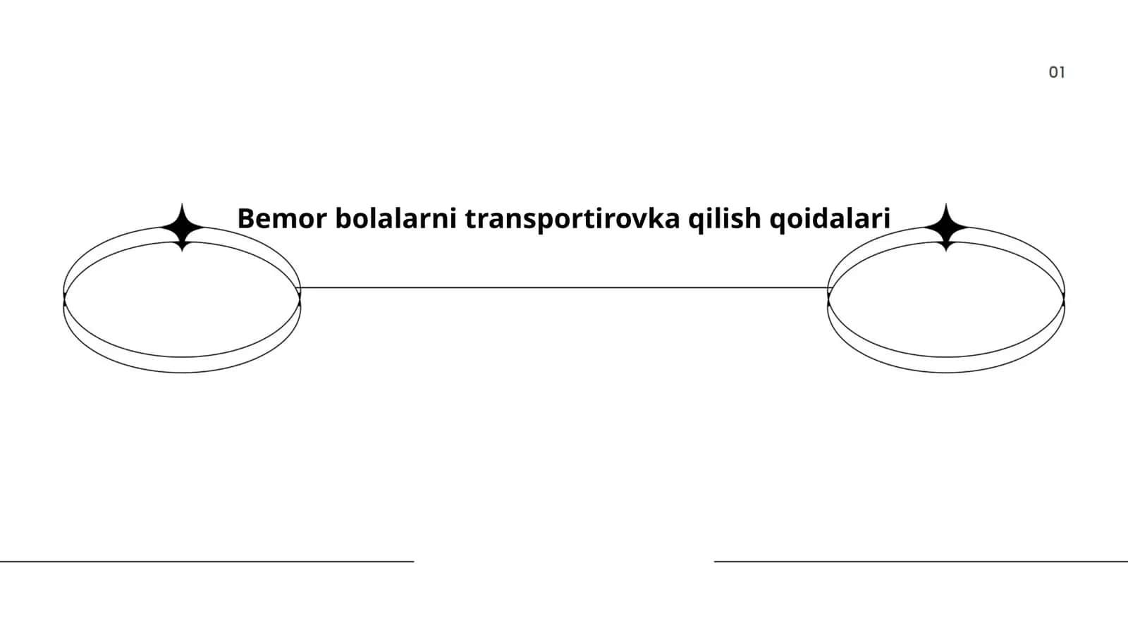 Bemor bolalarni transportirovka qilish qoidalari 1