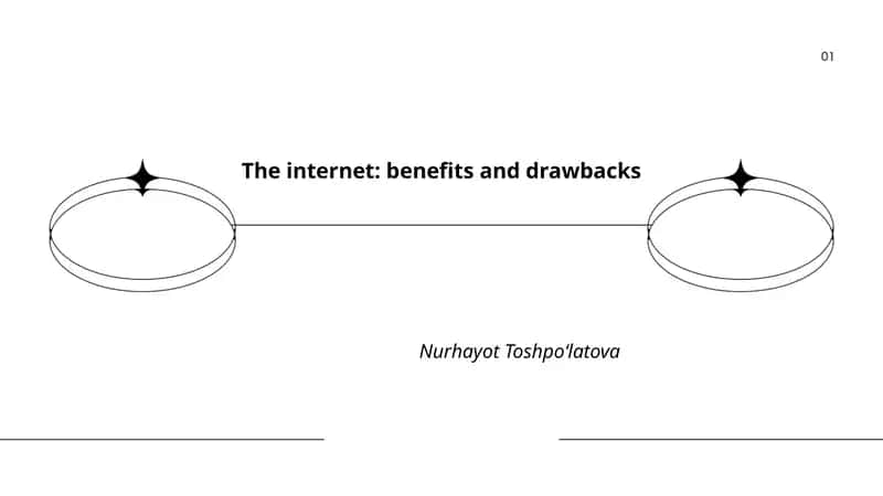 The internet: benefits and drawbacks 1