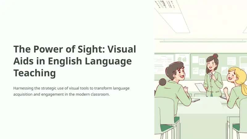 The Power of Sight: Visual Aids in English Language Teaching 1