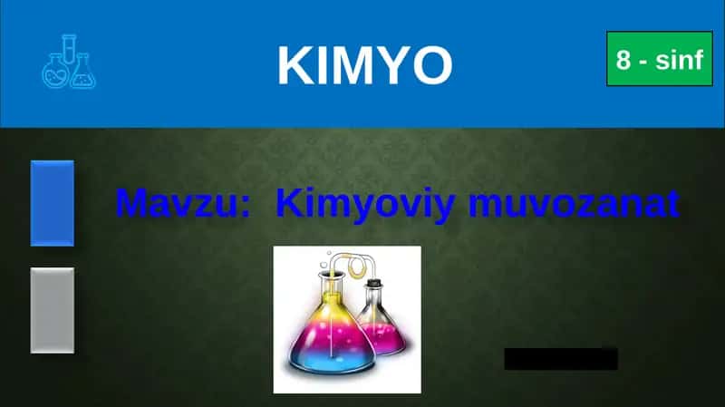 Kimyoviy muvozanat 1