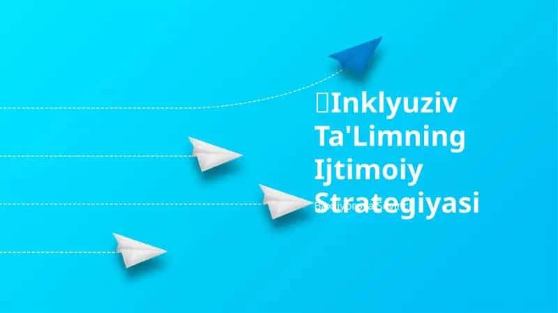 Inklyuziv Ta'Limning Ijtimoiy Strategiyasi 1