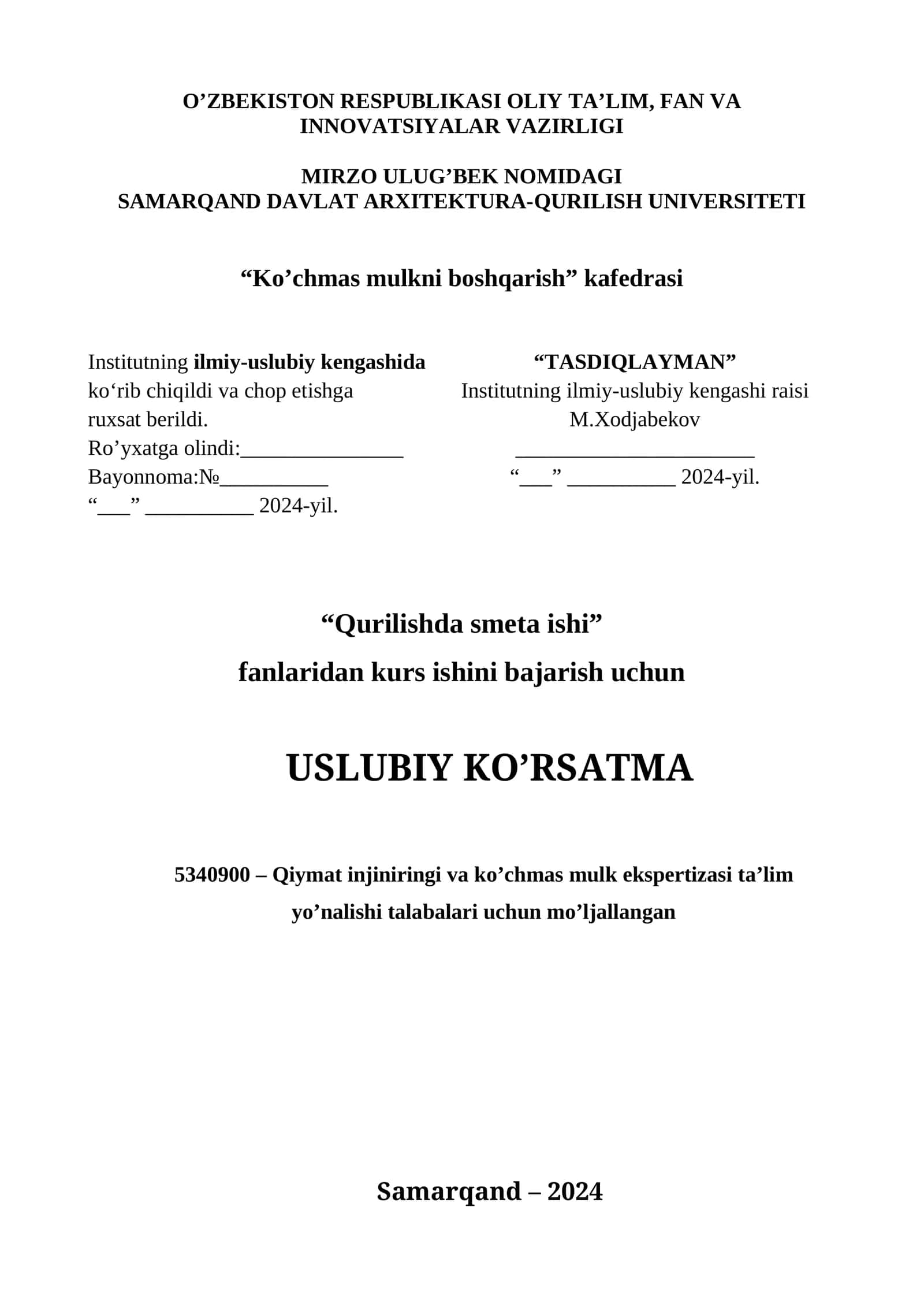 USLUBIY KO’RSATMA 1