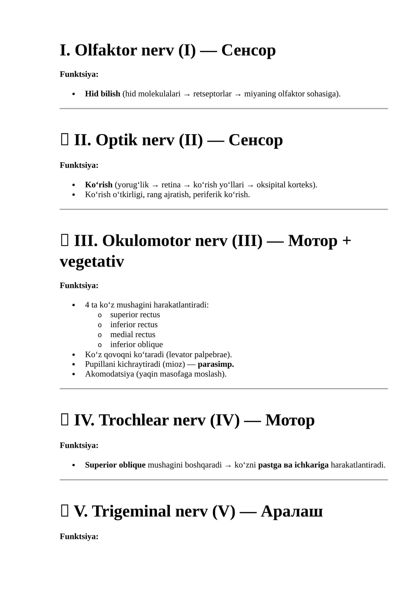 Abducens nerv 1