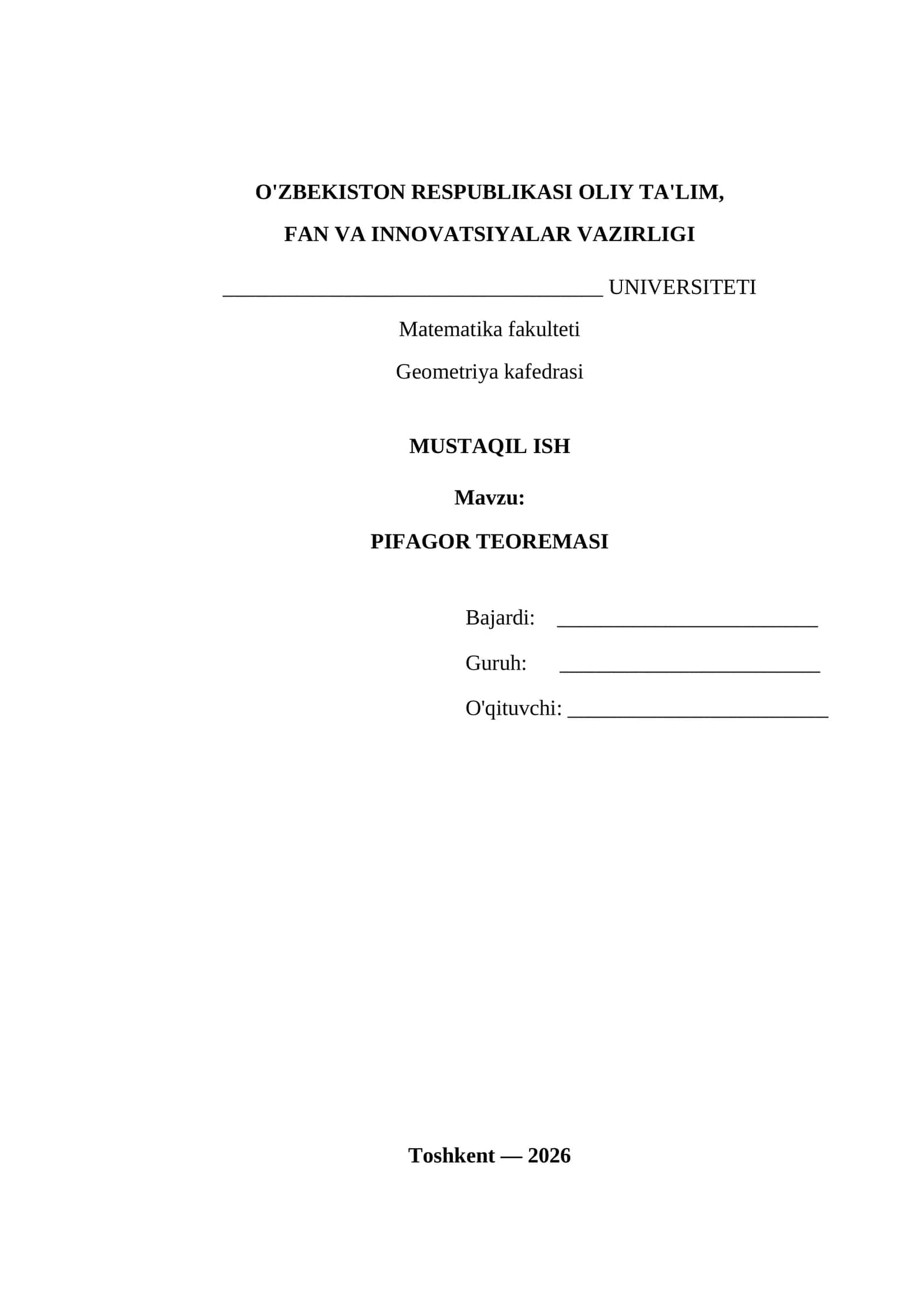 Pifagor teoremasi 1