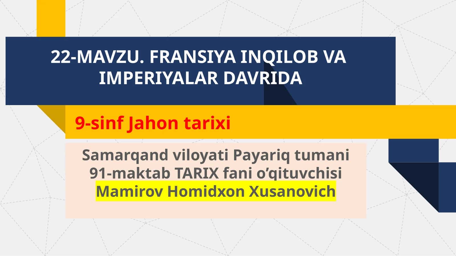 FRANSIYA INQILOB VA IMPERIYALAR DAVRIDA 1