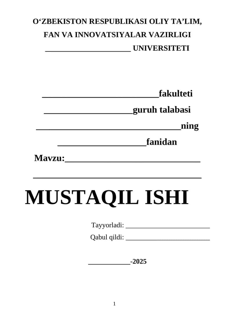 AUDITORLIK FAOLIYATINING ASOSLARI 1