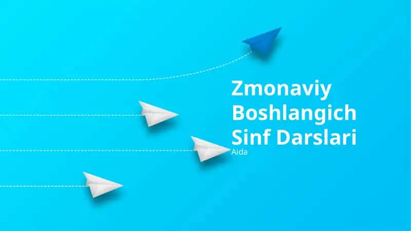 Zmonaviy Boshlangich Sinf Darslari 1
