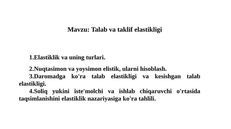 Talabvataklifelastikligi 1