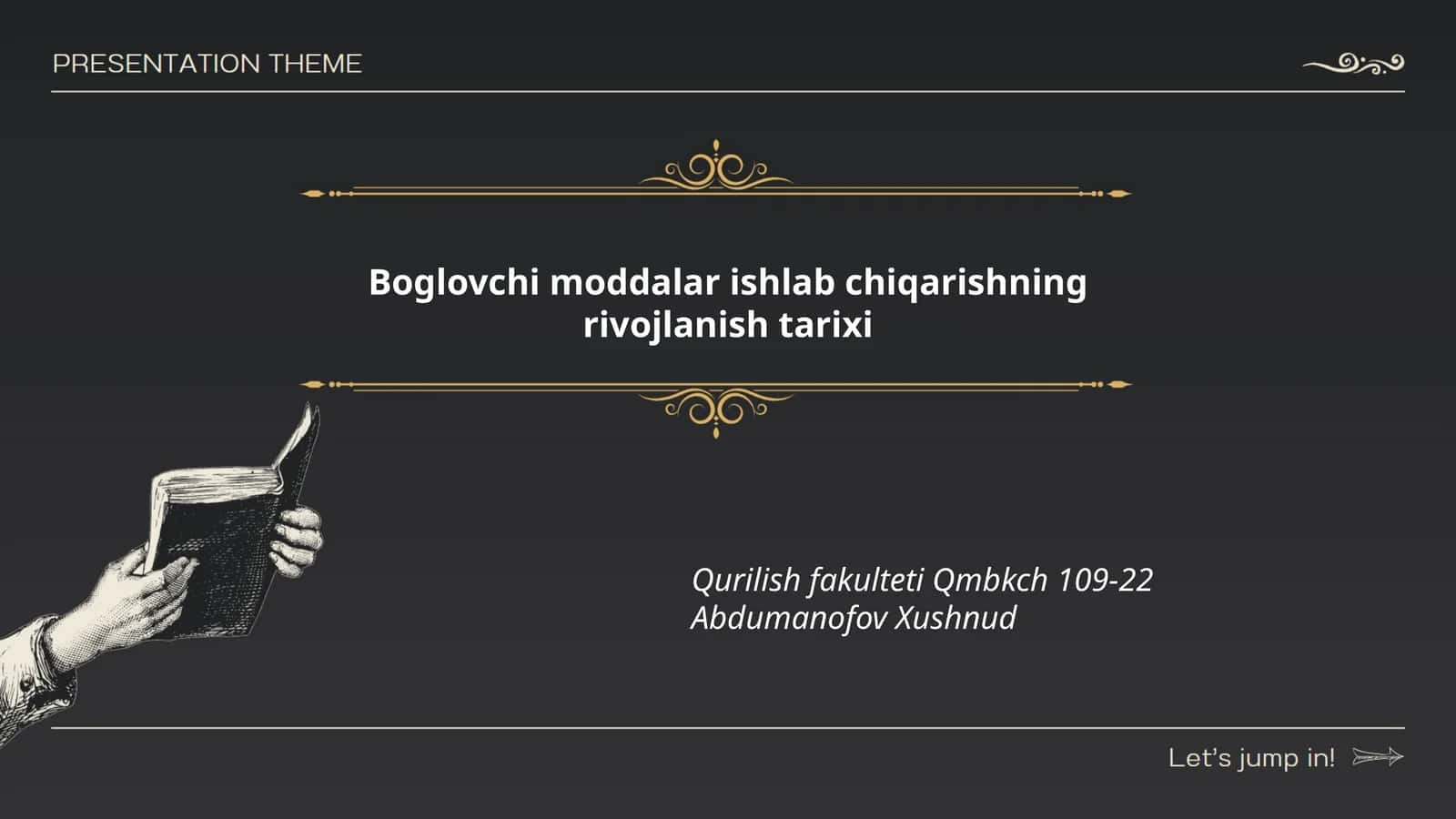 Boglovchi moddalar ishlab chiqarishning rivojlanish tarixi 1