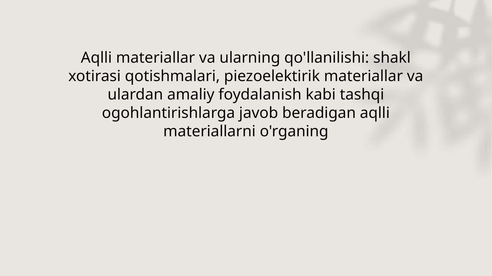 Piezoelektirik materiallar va ulardan foydalanish 1