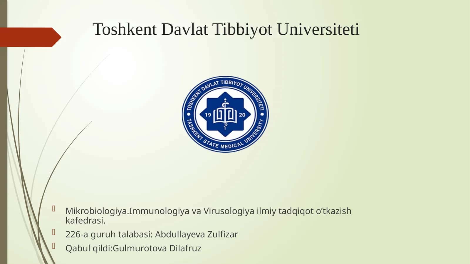 Shartli patogen anaerob kokklar 1