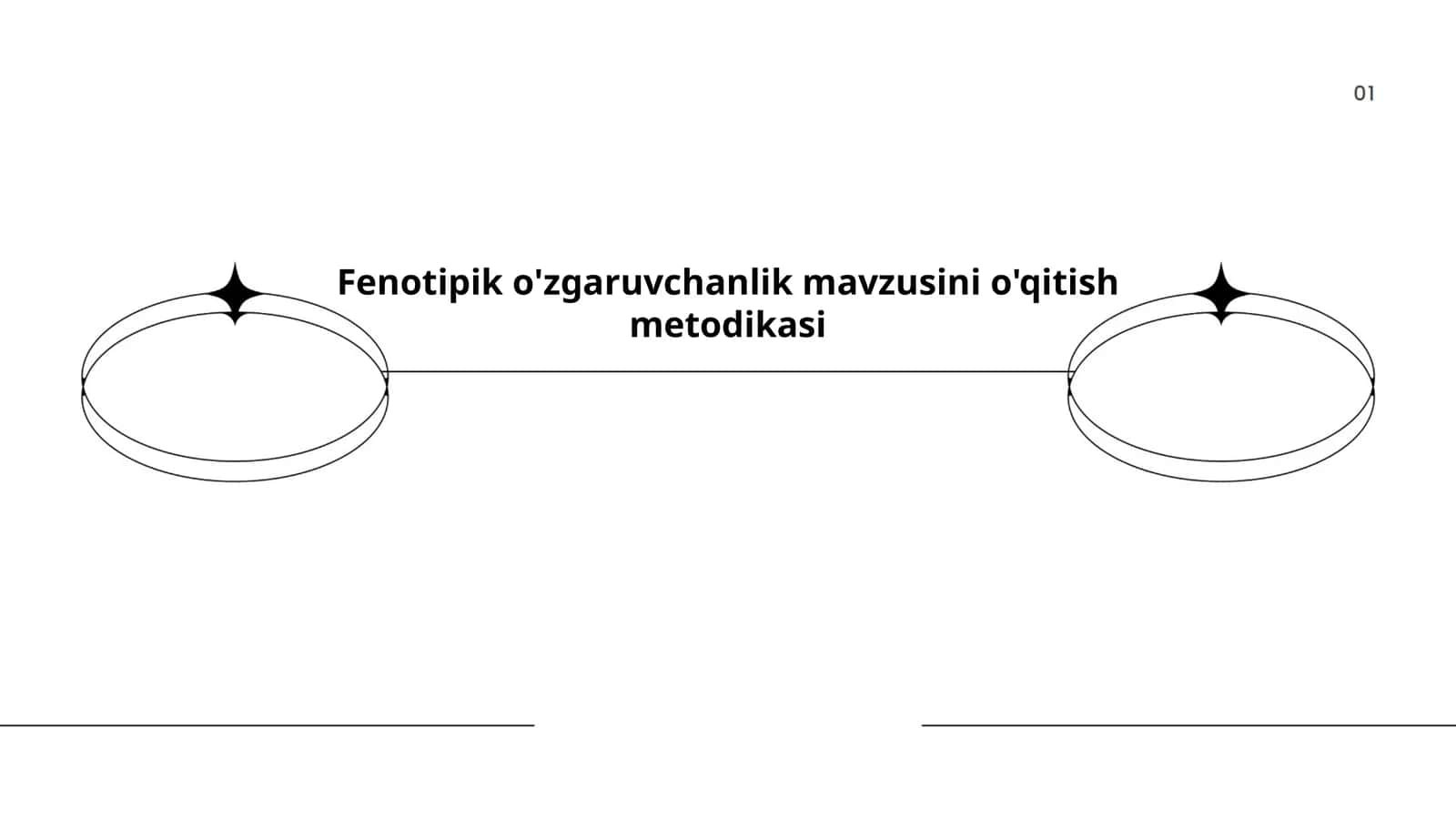 Fenotipik o'zgaruvchanlik mavzusini o'qitish metodikasi 1