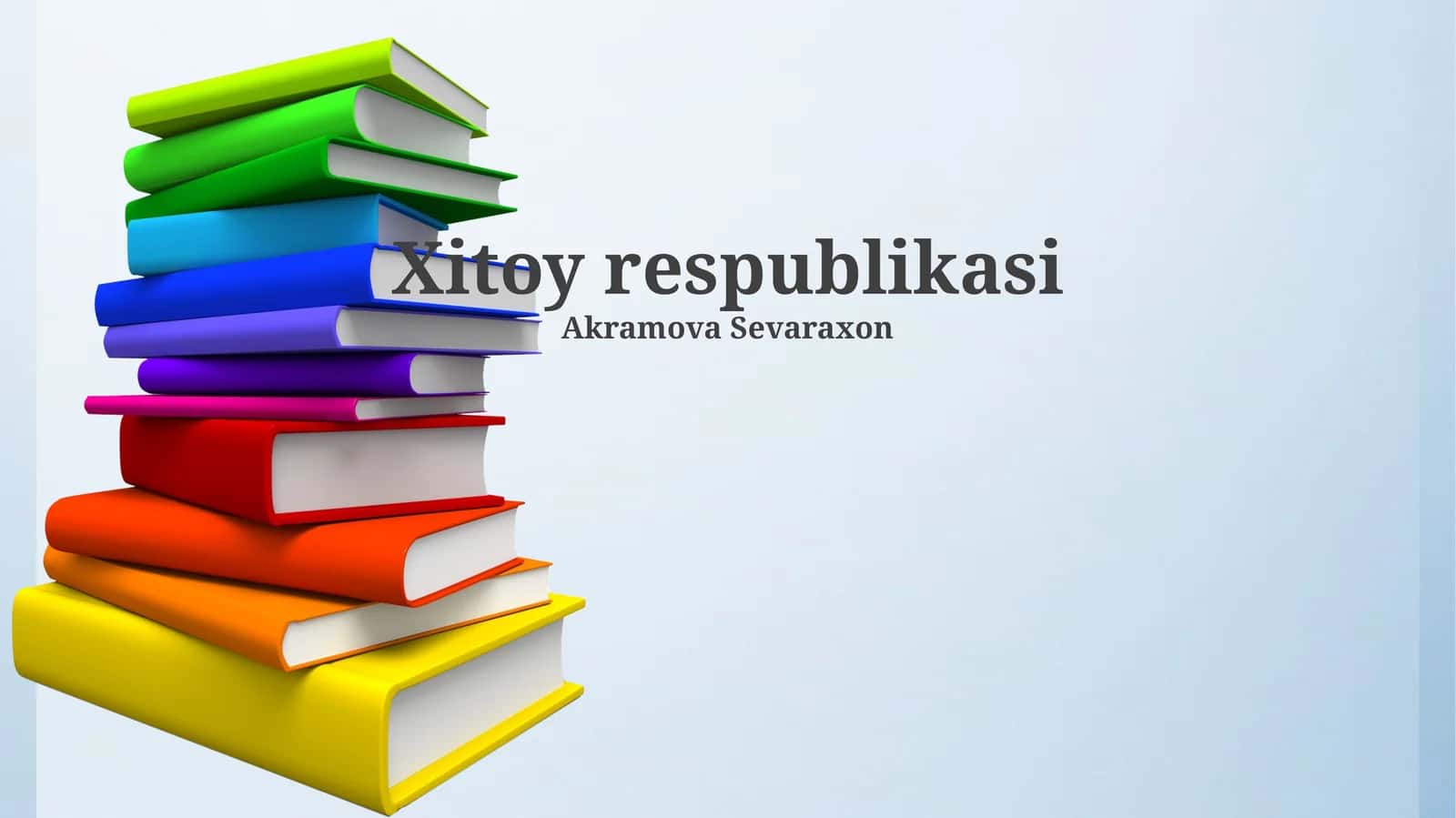 Xitoy respublikasi 1