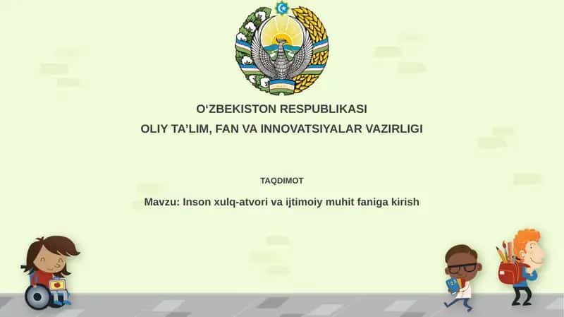 Insonxulq-atvorivaijtimoiymuhitfanigakirish 1