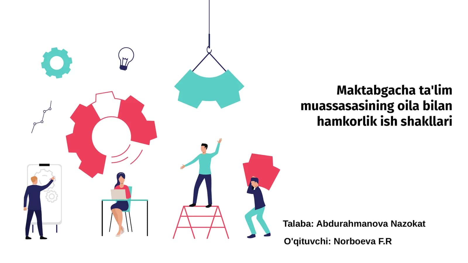 Maktabgacha ta'lim muassasasining oila bilan hamkorlik ish shakllari 1