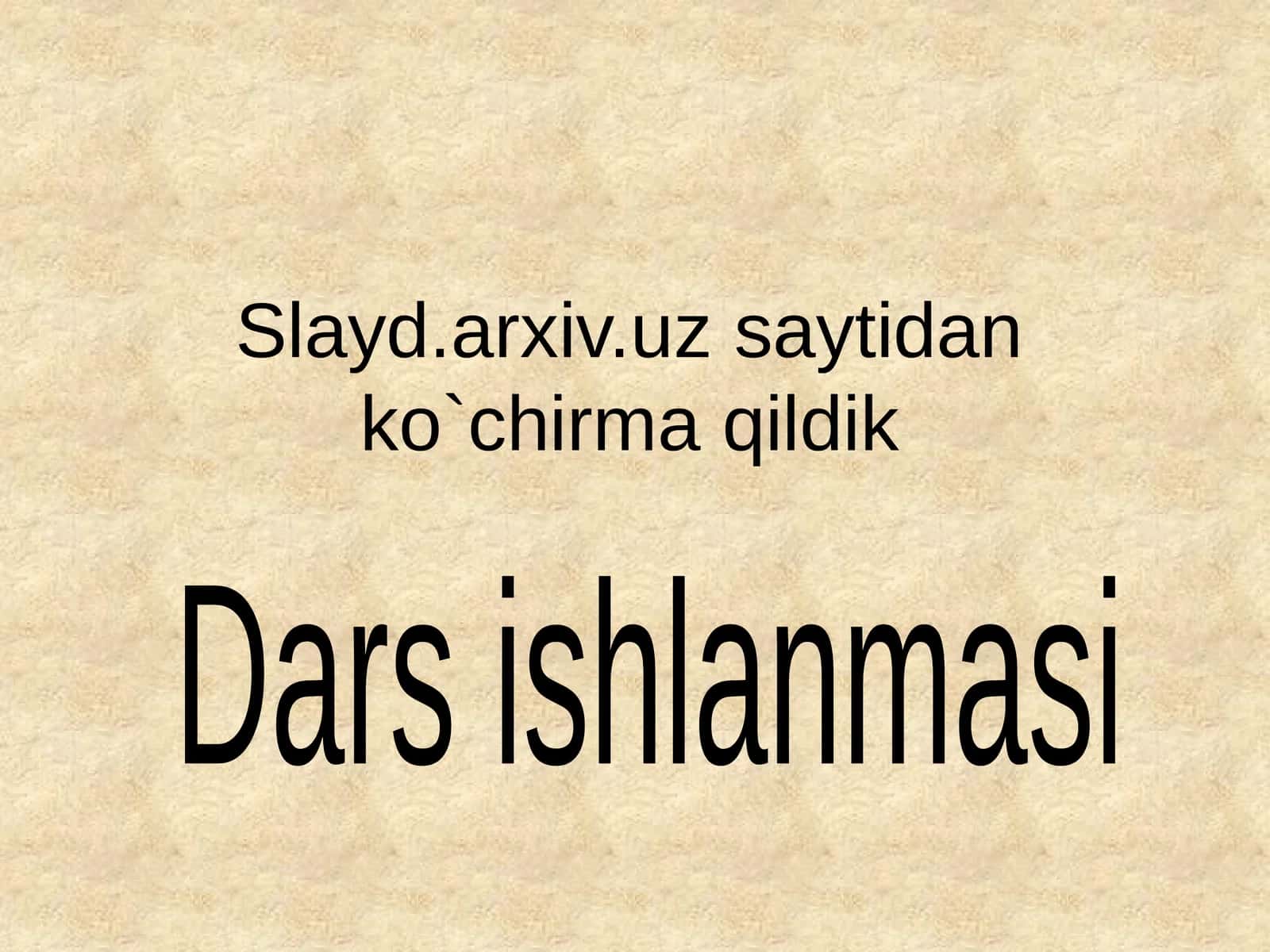 OLTIN QOIDALAR 1
