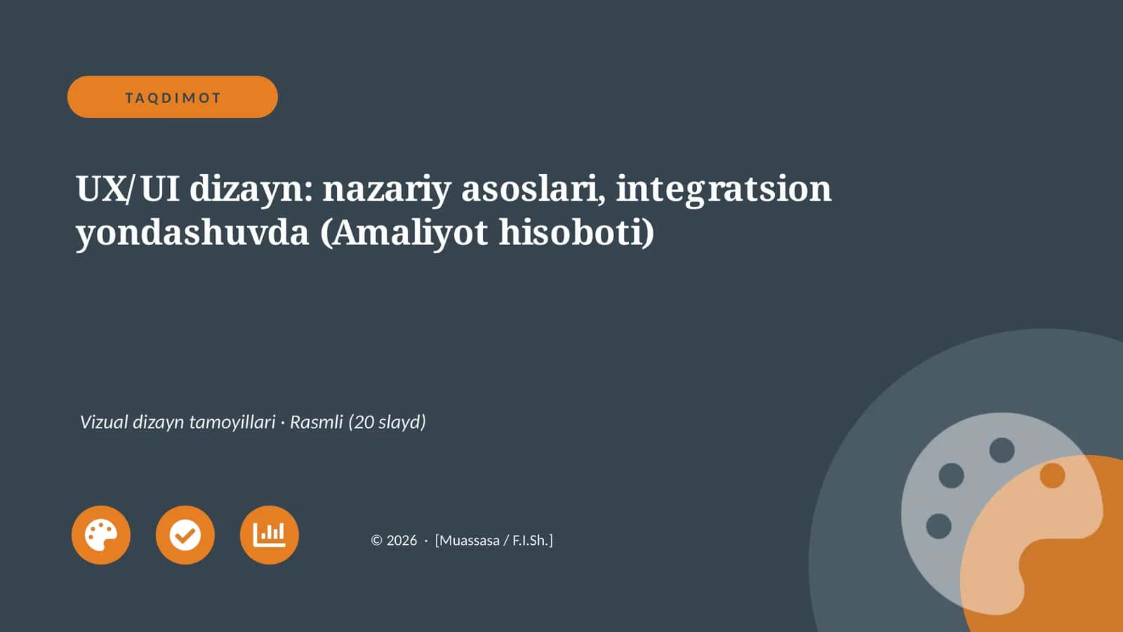 UX/UI dizayn: nazariy asoslari, integratsion yondashuvda 1
