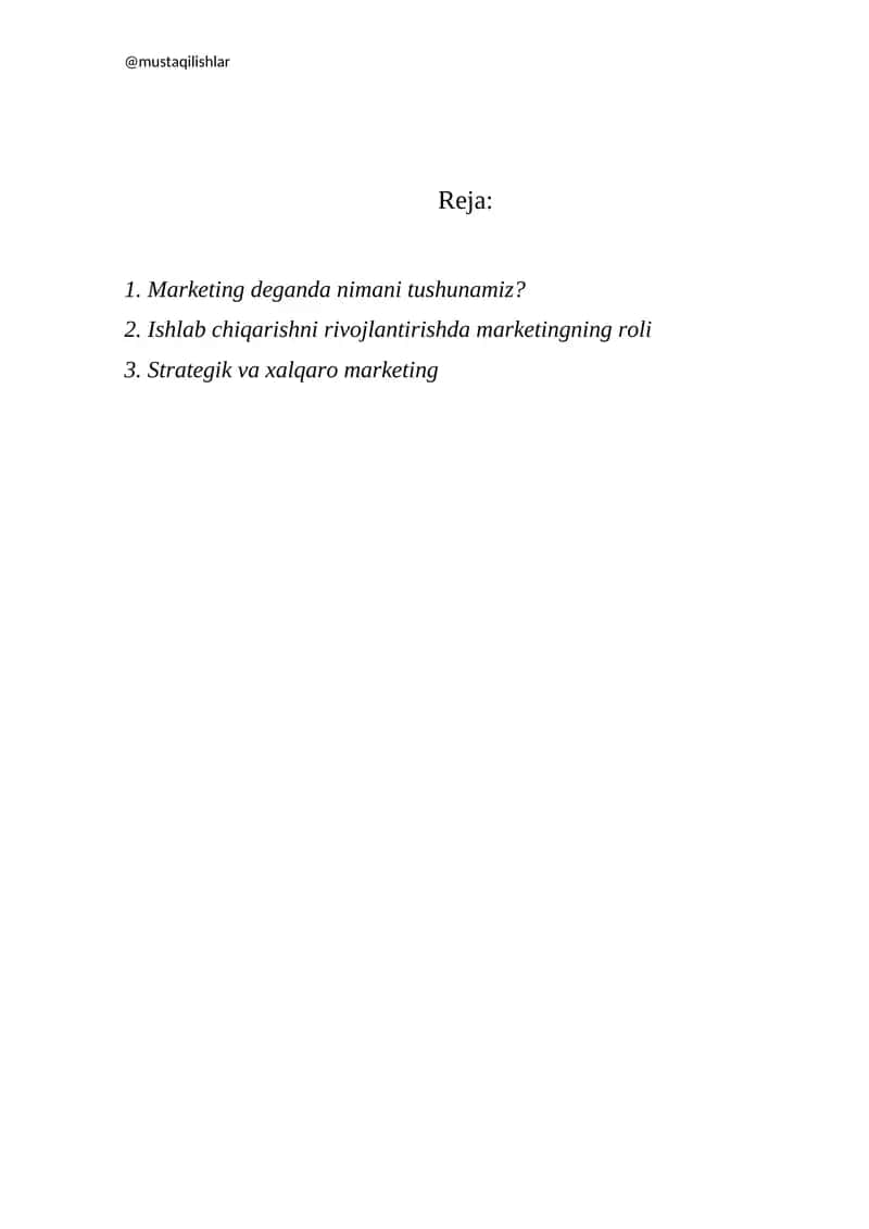 Marketing va reklama 1