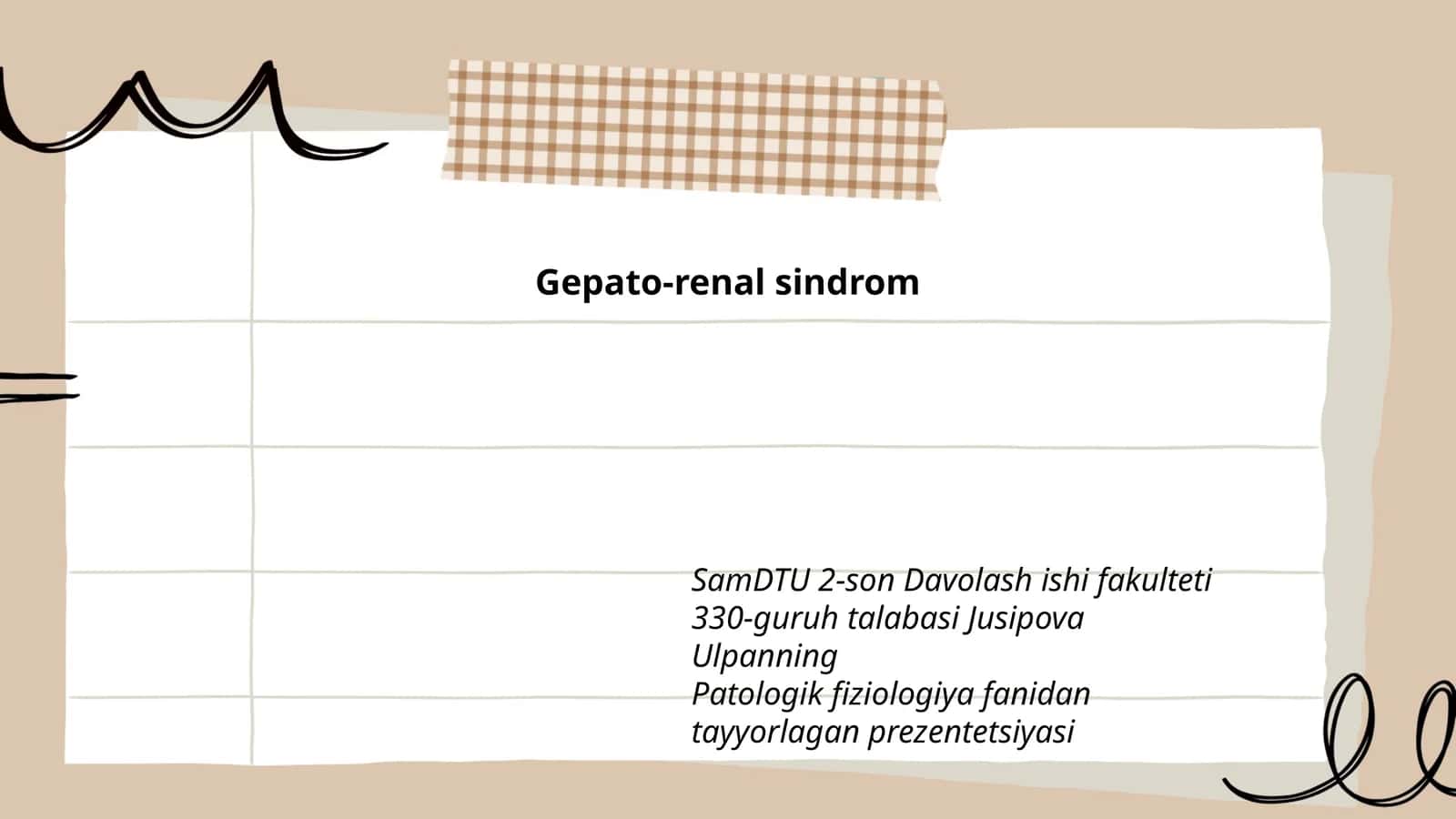 Gepato-renal sindromning patofiziologiyasi 1